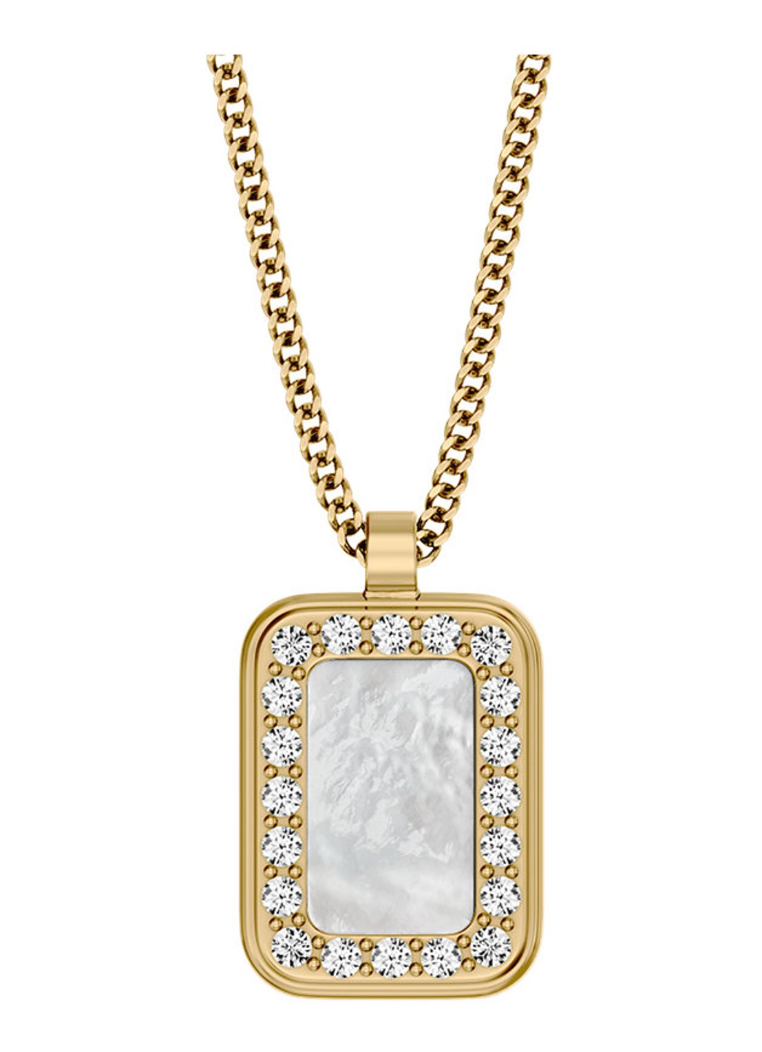 Fossil Raquel ketting JF04997710 - voorkant 6 goud