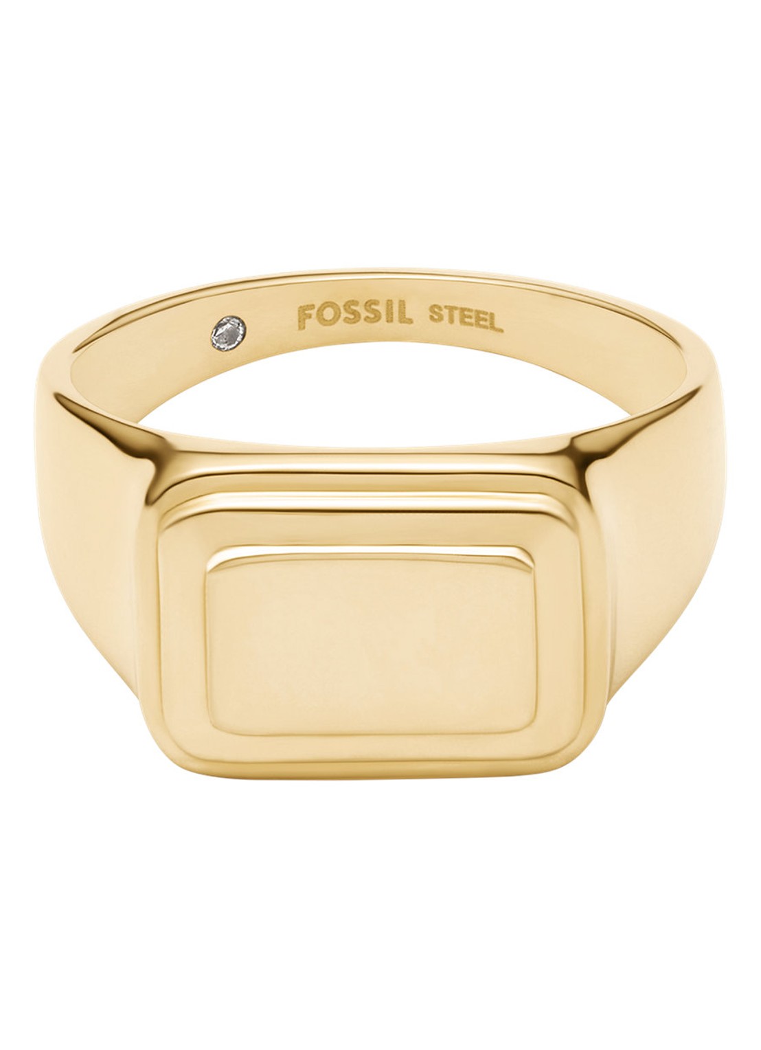 Fossil Raquel ring JF04952710 - detail goud