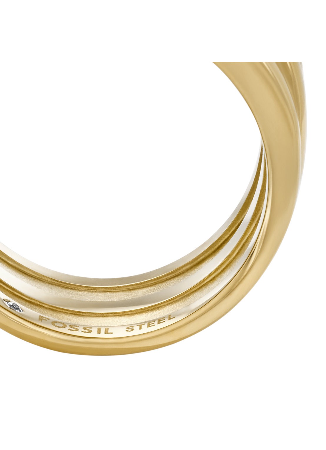 Fossil Ring JF04834710 - detail 5 goud