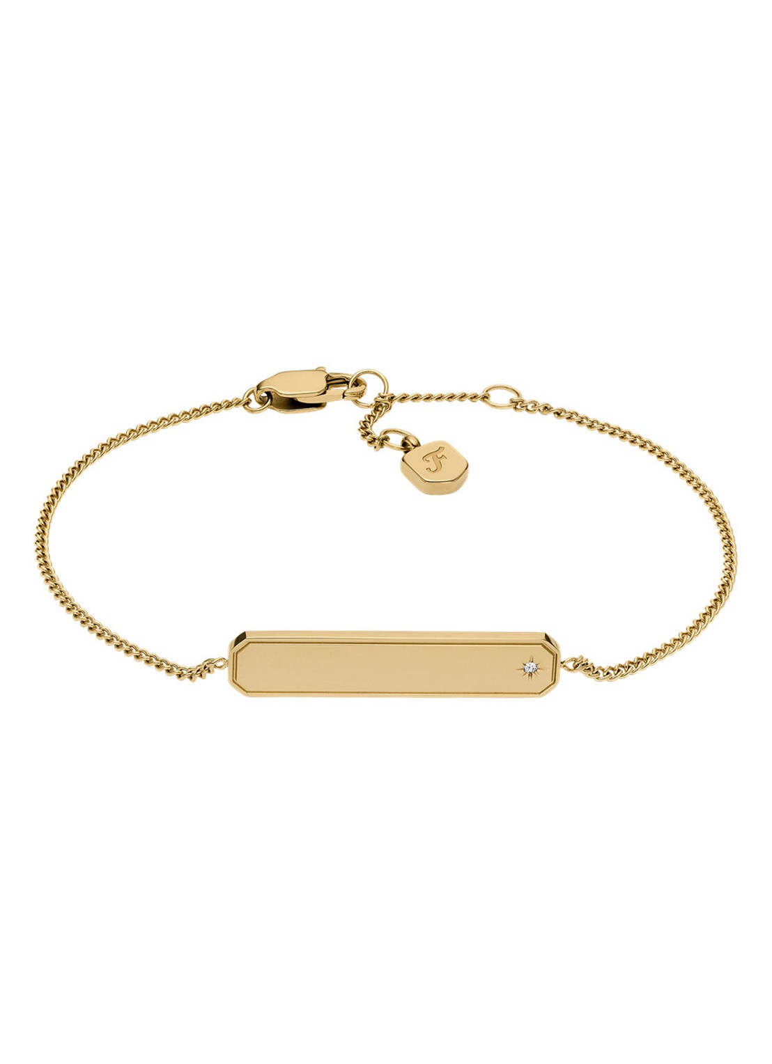 Fossil Sadie armband JF04928710 - voorkant 5 goud
