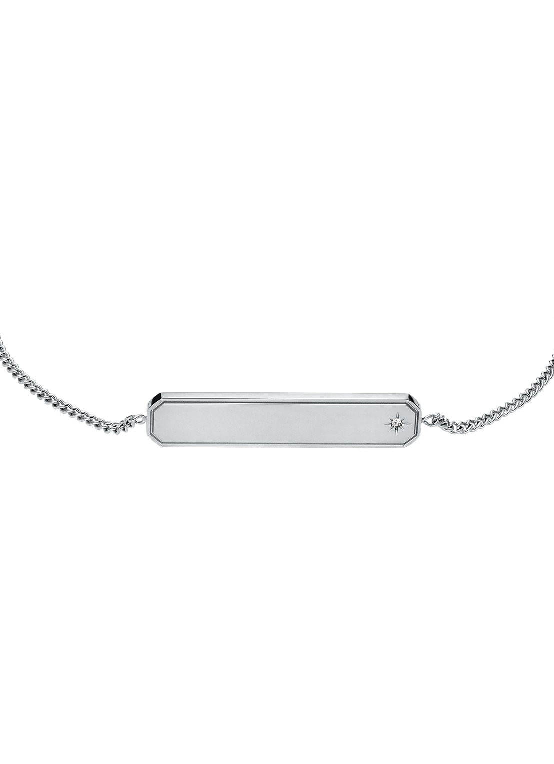 Fossil Sadie armband JF04929040 - detail zilver