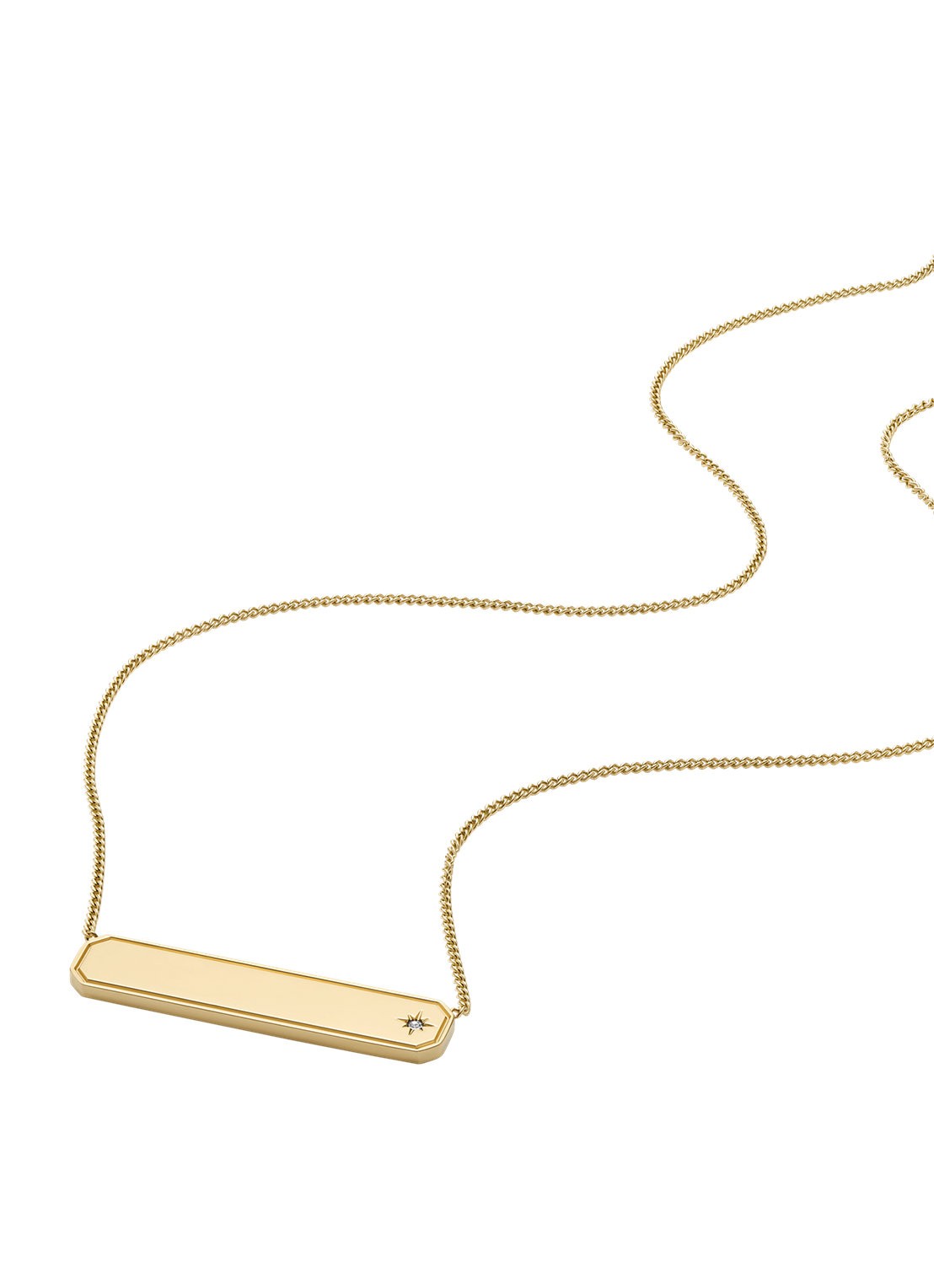 Fossil Sadie ketting JF04926710 - detail 2 goud