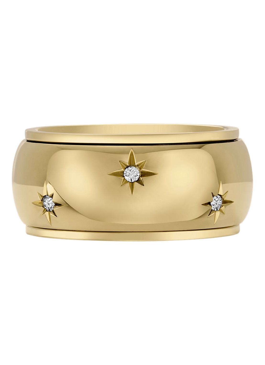 Fossil Sadie ring  JF04835710 - voorkant goud