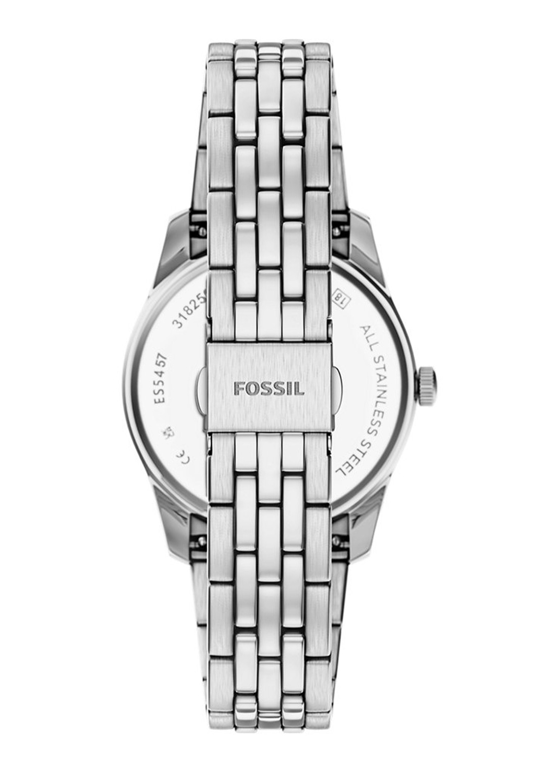 Fossil Scarlette horloge ES5457 - detail 2 zilver
