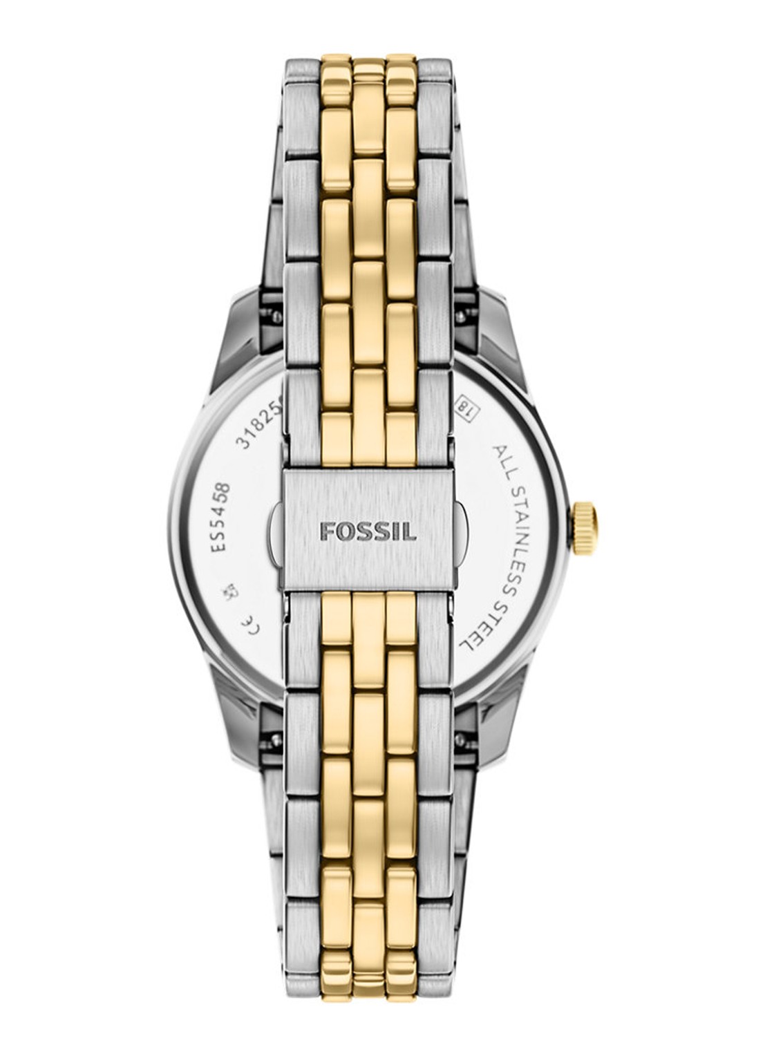 Fossil Scarlette horloge ES5458 - detail 2 zilver
