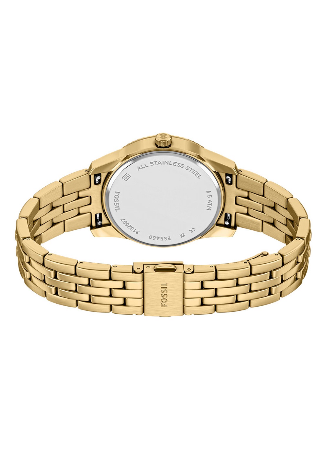 Fossil Scarlette horloge ES5460 - detail 5 goud
