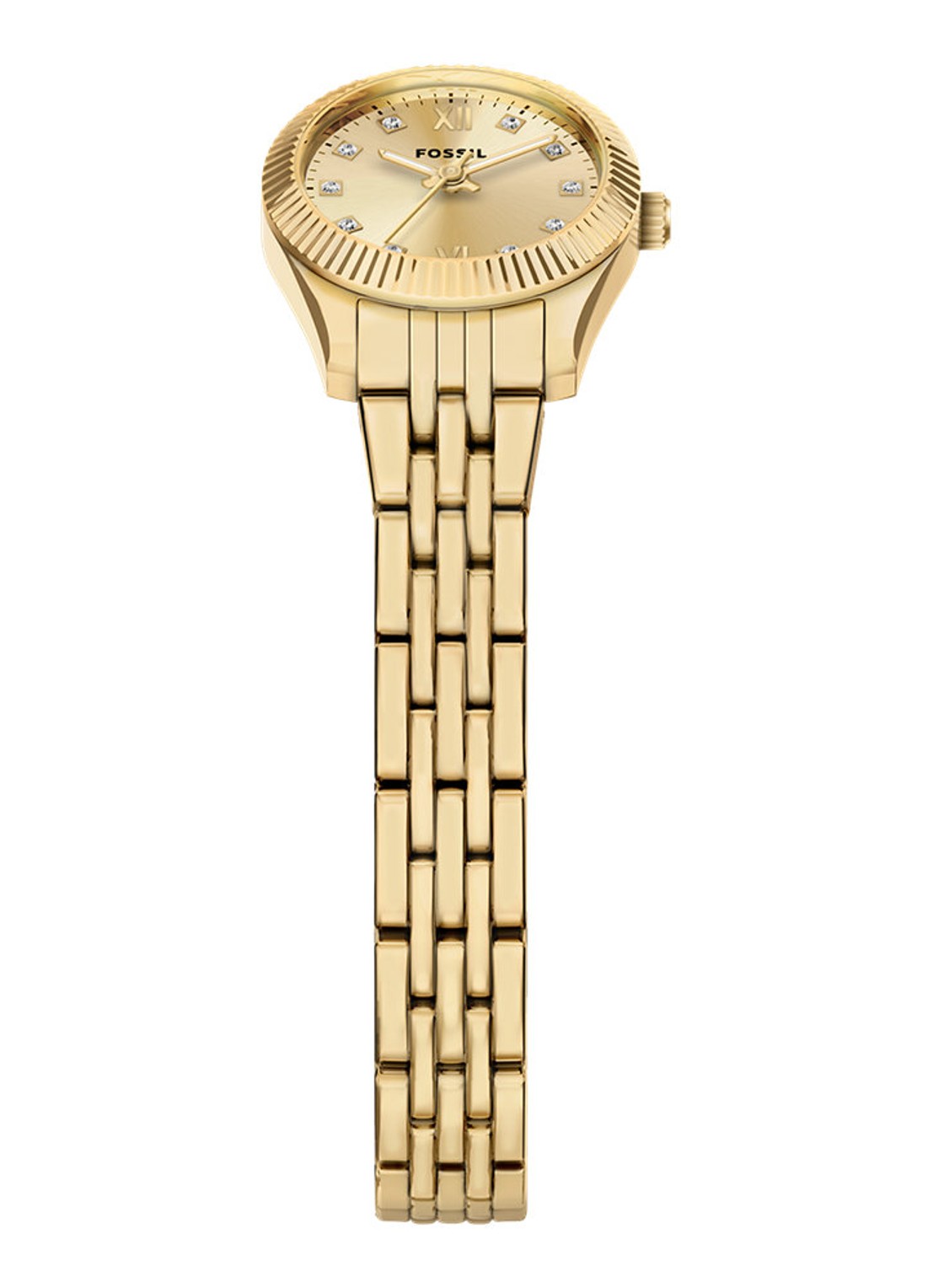 Fossil Scarlette horloge ES5474 - detail 4 goud