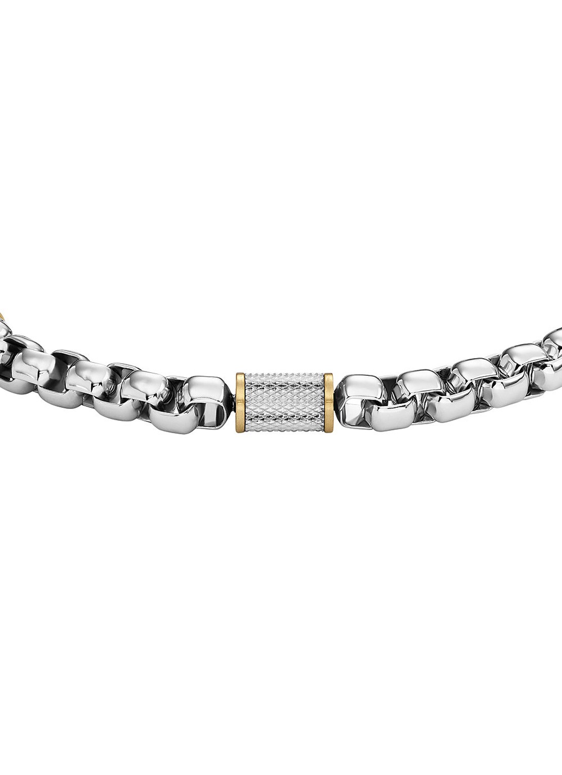 Fossil Schakelarmband JF04138998 - detail goud