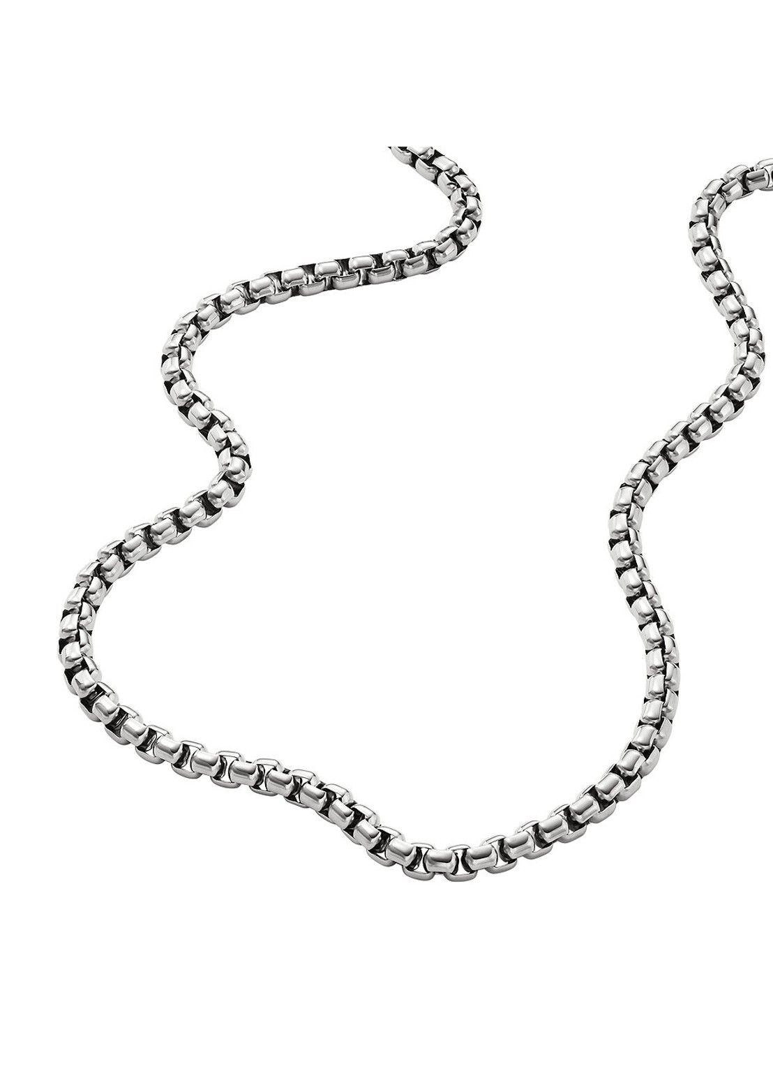 Fossil Schakelketting JF04576040 - detail 3 zilver