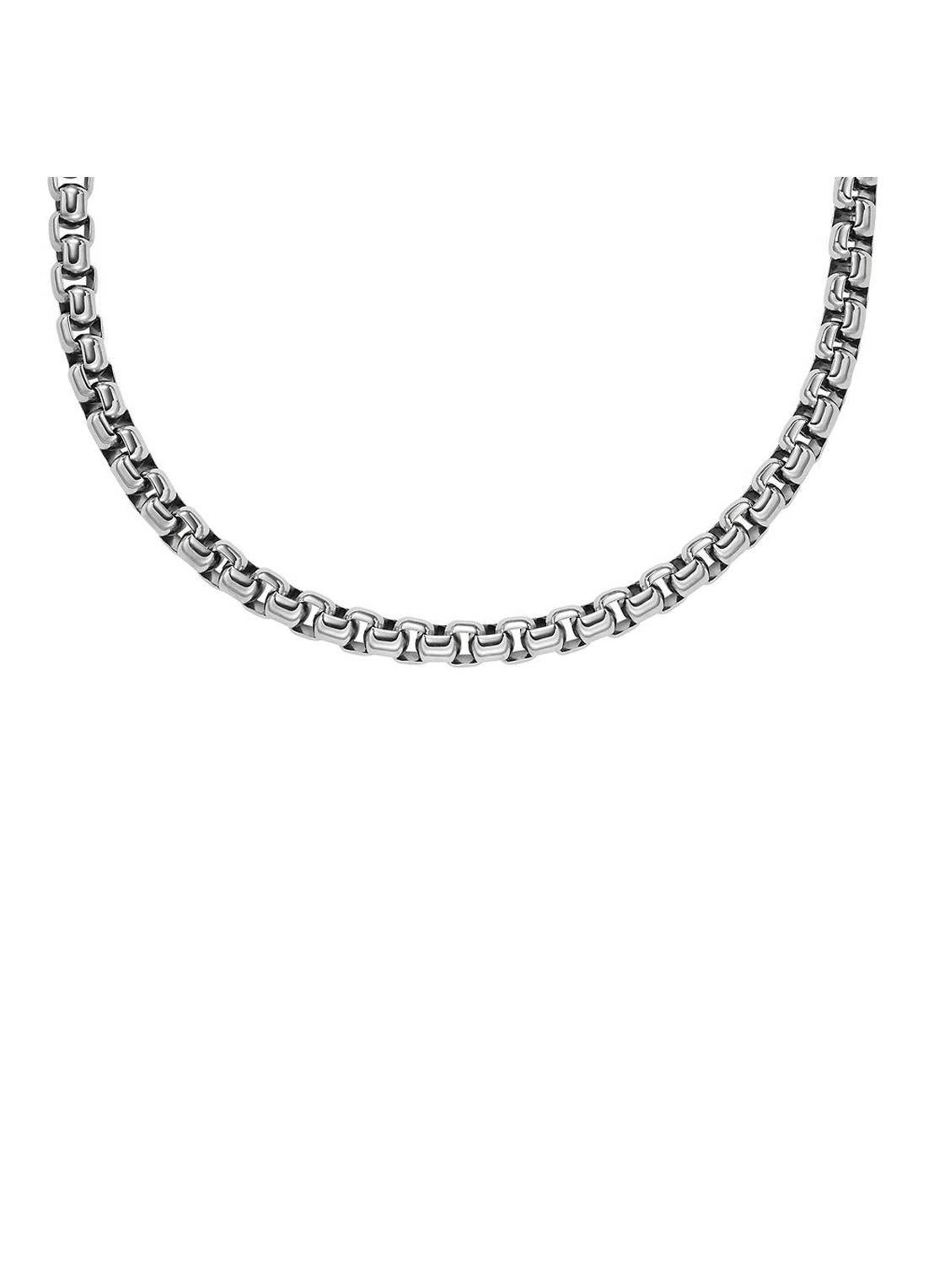 Fossil Schakelketting JF04576040 - voorkant zilver