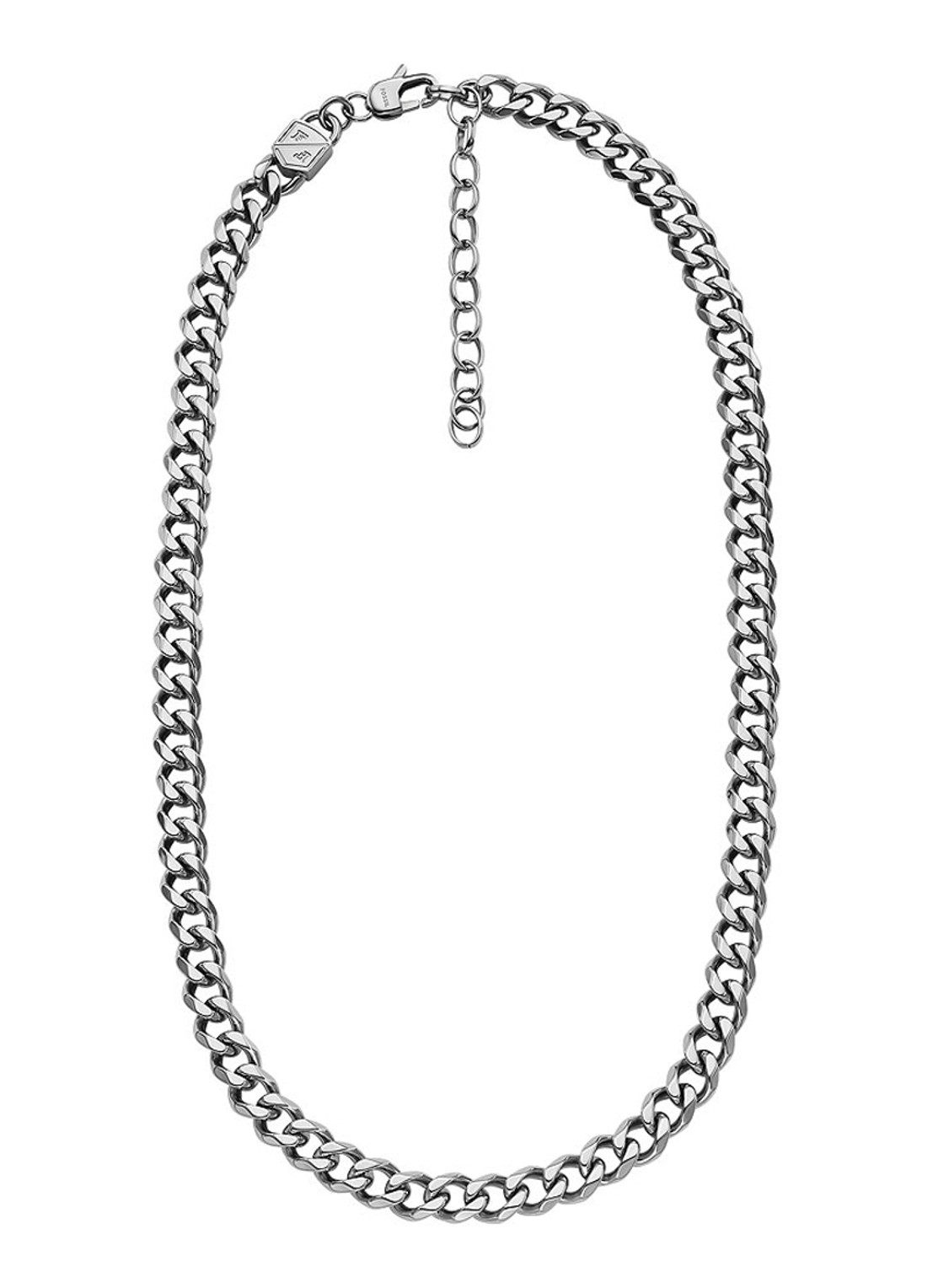 Fossil Schakelketting JF04614040 - voorkant zilver