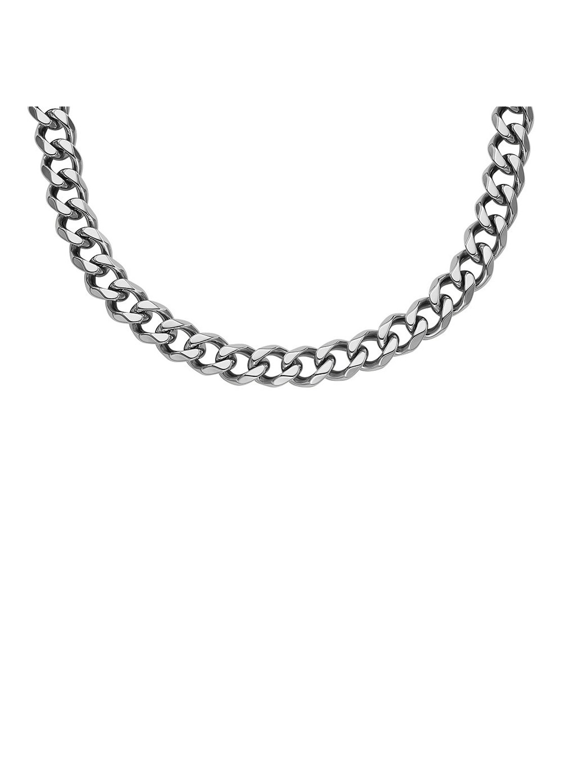 Fossil Schakelketting JF04614040 - voorkant 2 zilver