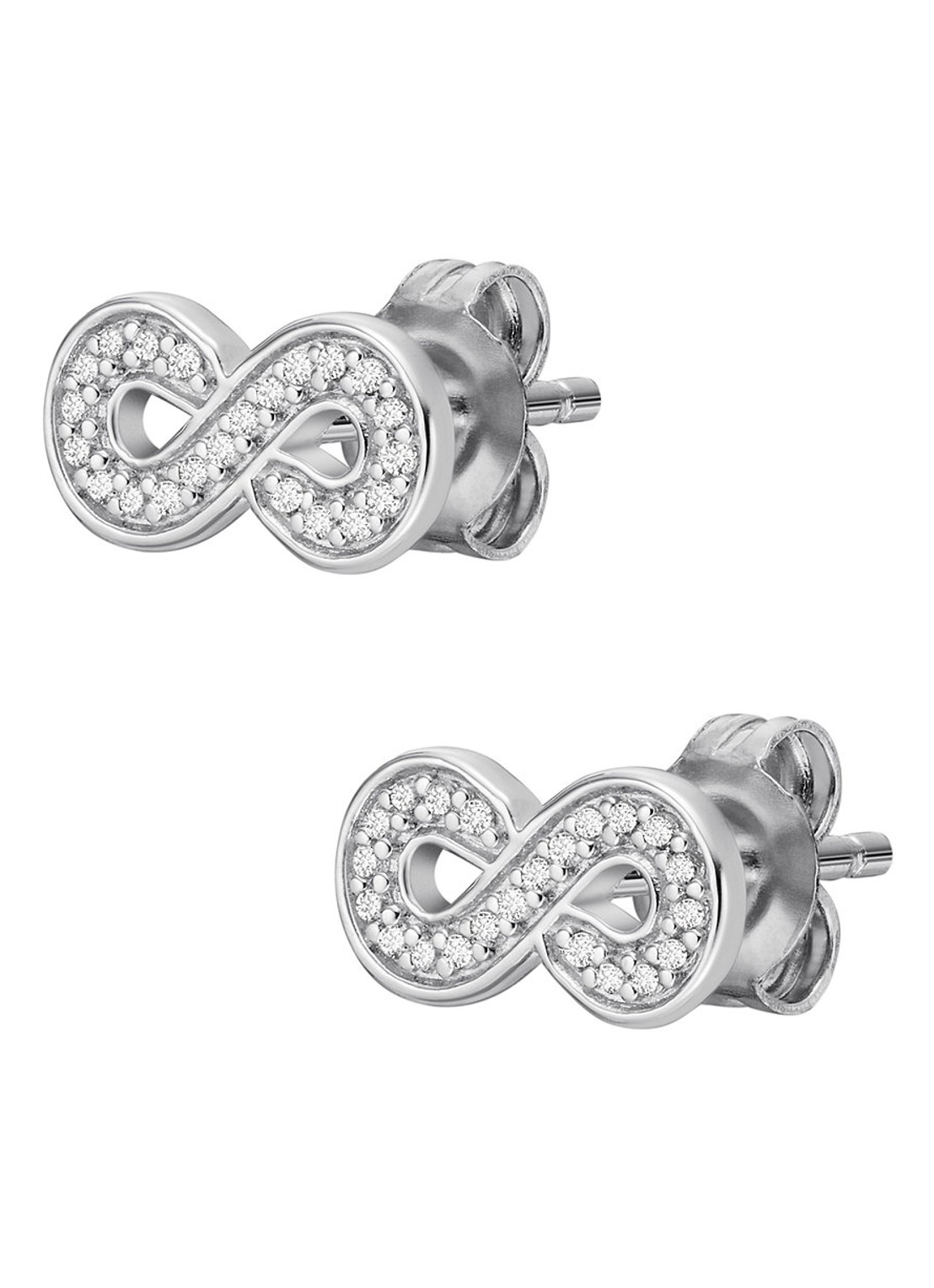 Fossil Sterling oorstekers van zilver JFS00634040 - detail 3 zilver