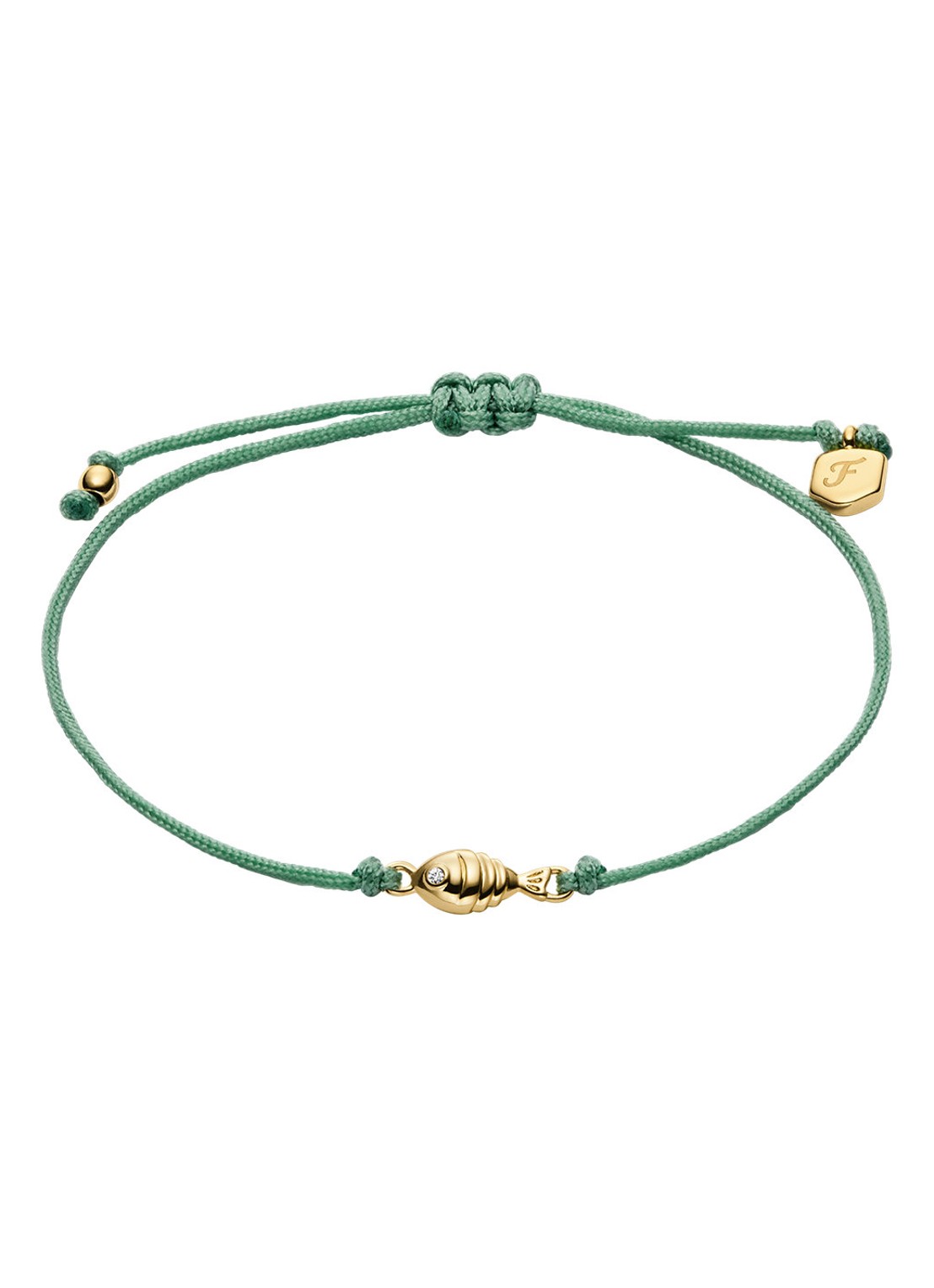 Fossil Sutton armband JA7310710 - voorkant 4 groen
