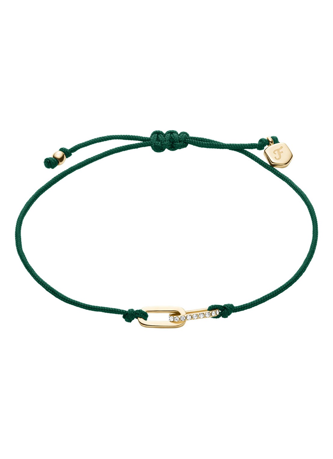 Fossil Sutton armband JA7311710 - voorkant 4 groen