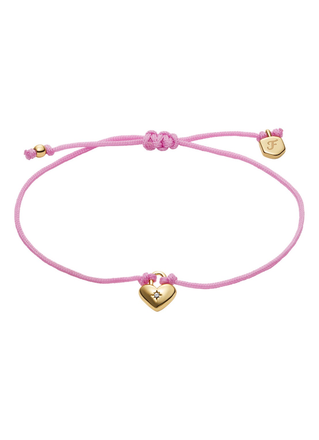 Fossil Sutton armband JA7314710 - voorkant roze