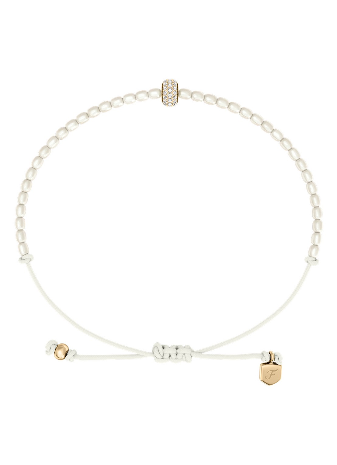 Fossil Sutton armband JA7323710 - voorkant 4 parelmoer