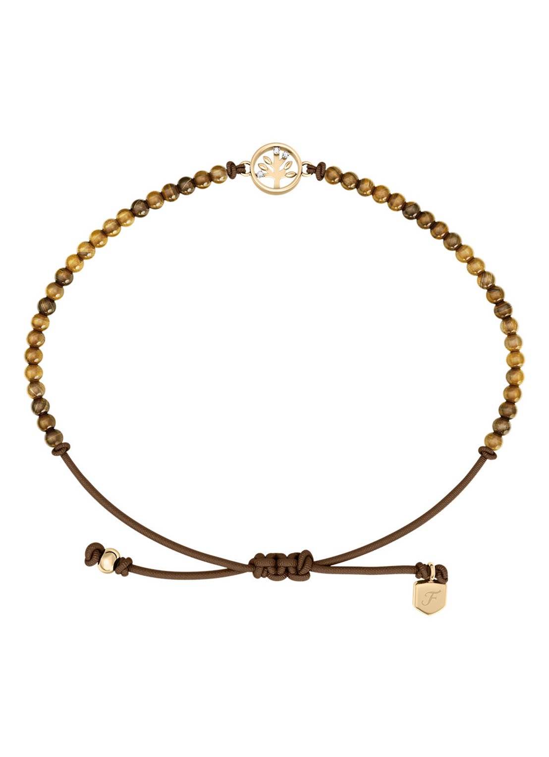Fossil Sutton armband JA7326710 - voorkant goud