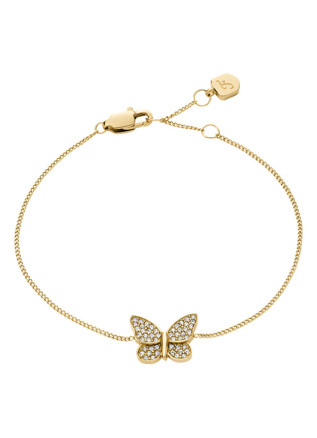 Fossil Sutton armband JF04921710 - voorkant goud