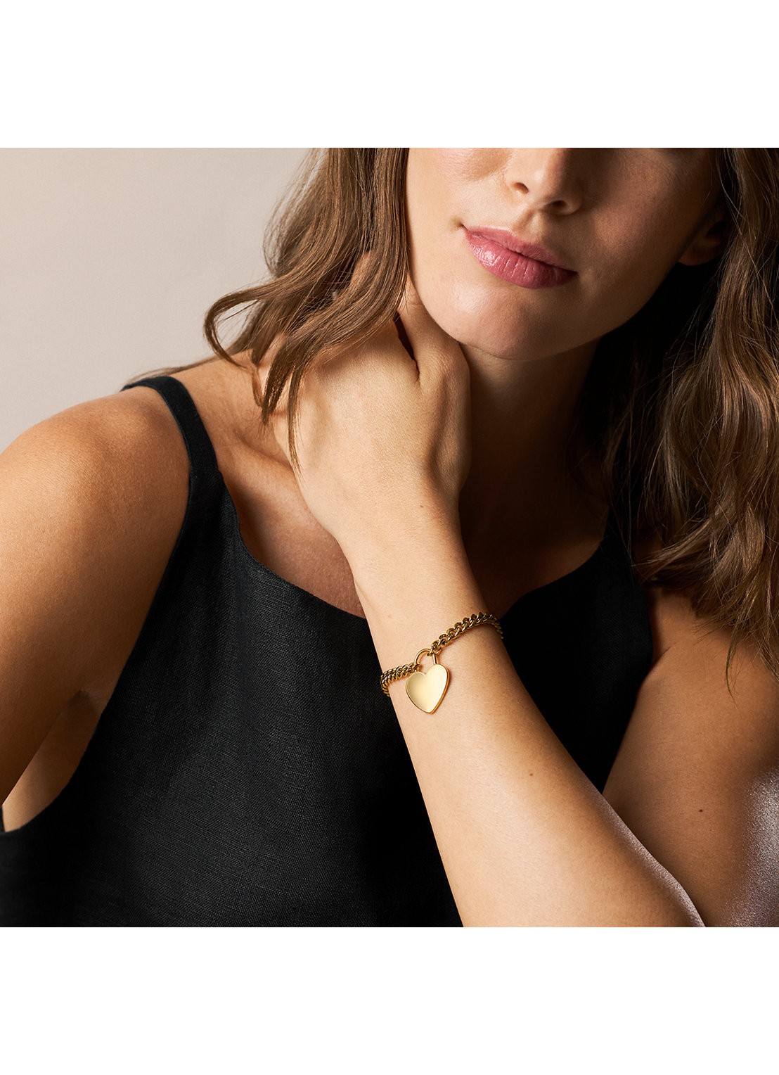 Fossil Sutton armband JF04959710 - detail 5 goud