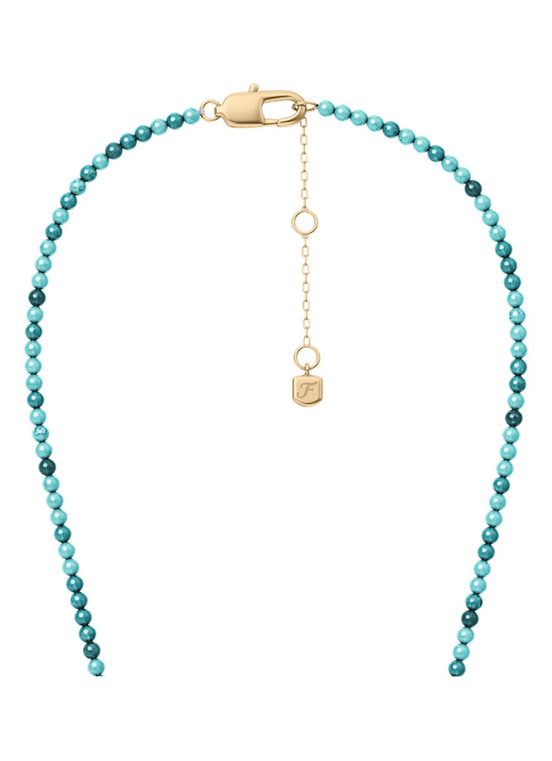 Fossil Sutton ketting  JA7318710 - detail 3 goud