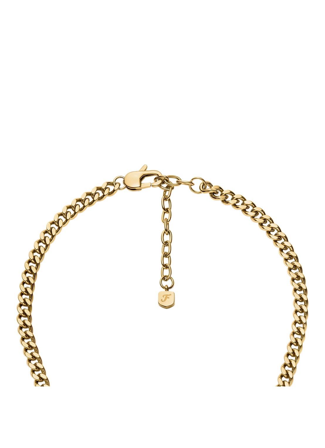 Fossil Sutton ketting JF04958710 - detail 4 goud