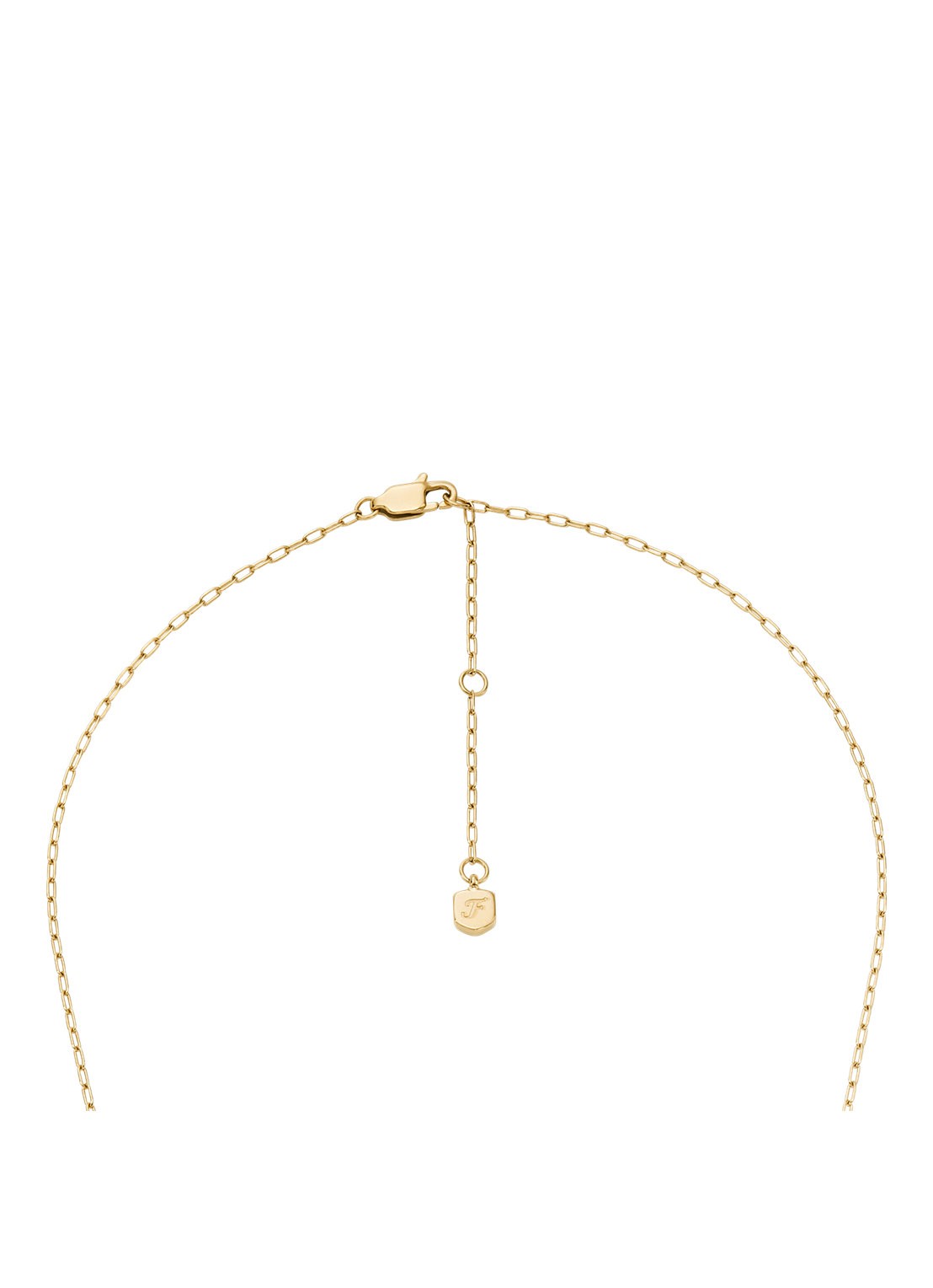 Fossil Sutton ketting JF04962710 - detail 4 goud