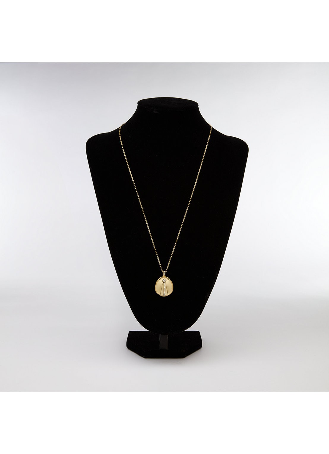 Fossil Sutton ketting JF04962710 - detail 6 goud