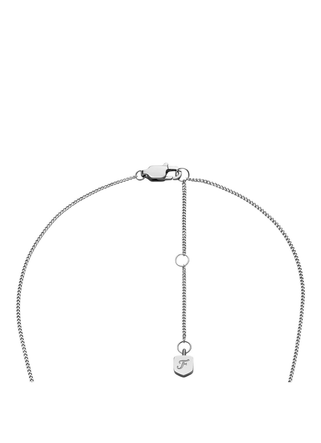 Fossil Sutton set van ketting en oorstekers JF04935SET - detail 3 zilver