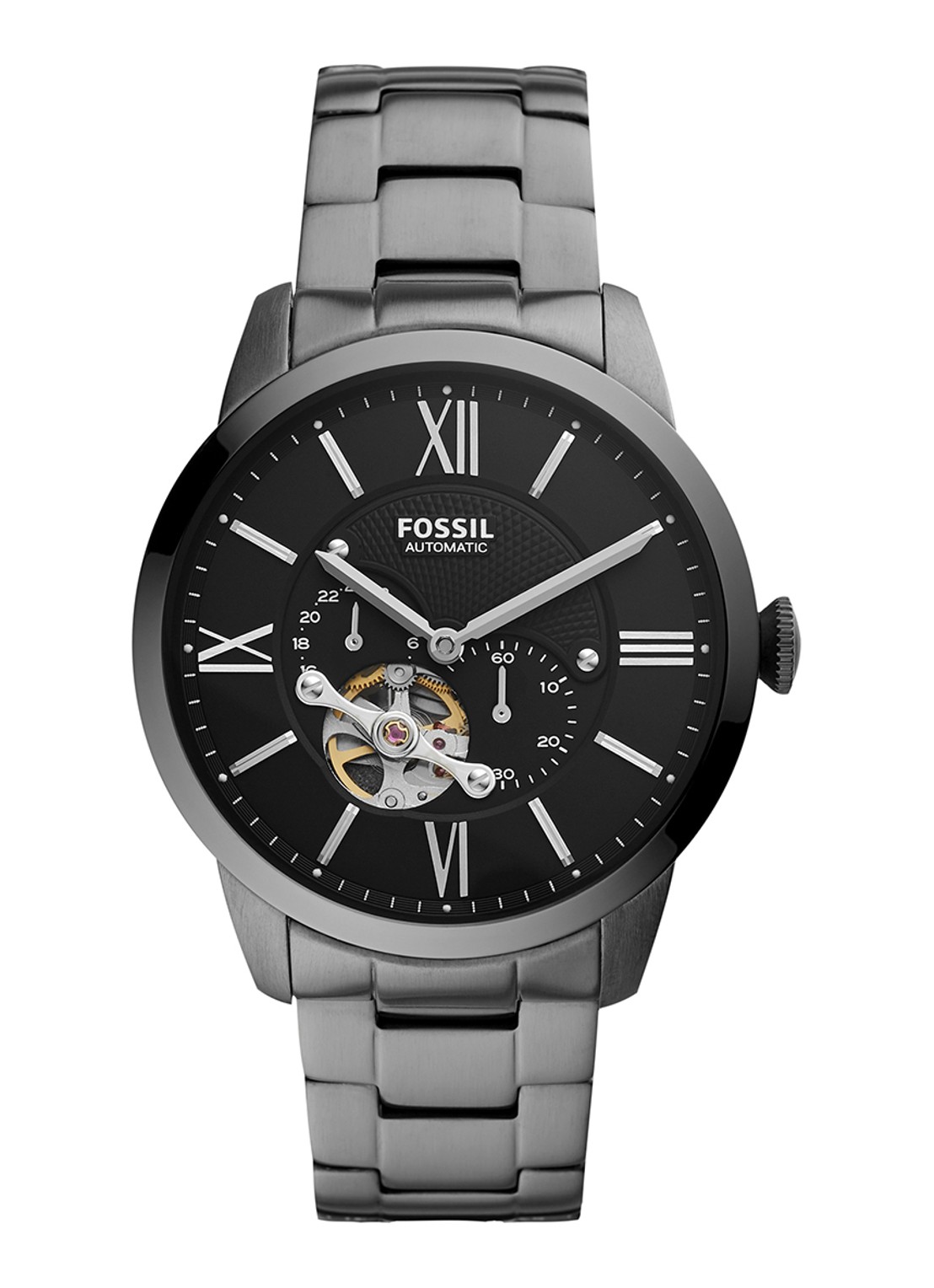 Fossil Townsman horloge ME3172 - voorkant 5 donkergrijs