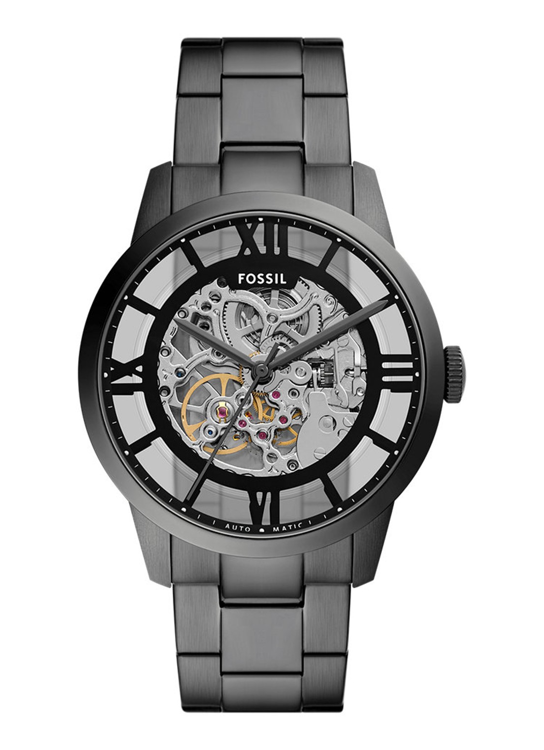 Fossil Townsman horloge ME3268 - voorkant antraciet