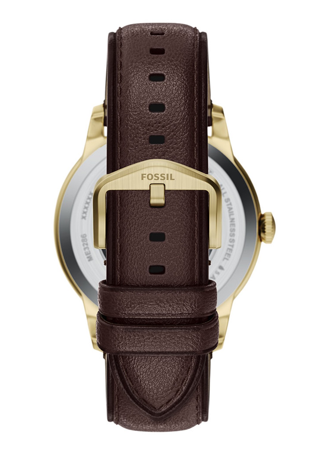 Fossil Townsman horloge ME3286 - detail goud