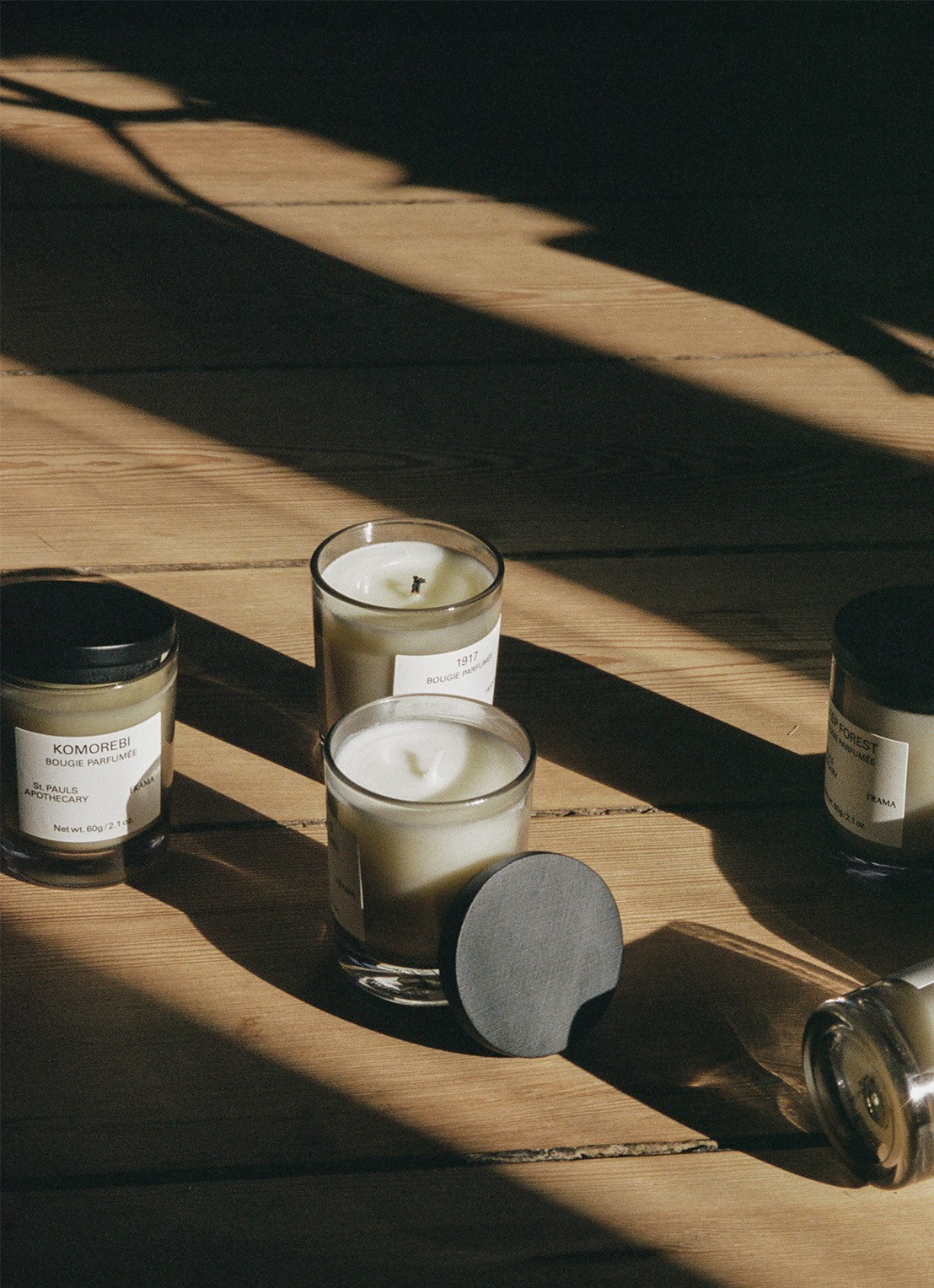 FRAMA Beratan Scented Candle - geurkaars 170 gram - voorkant 2 undefined