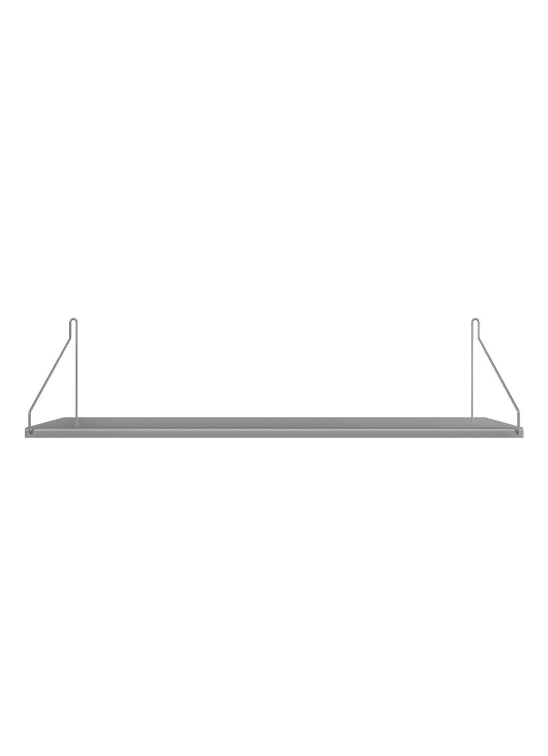 Frama Shelf wandplank 80 x 20 cm  - voorkant grijs