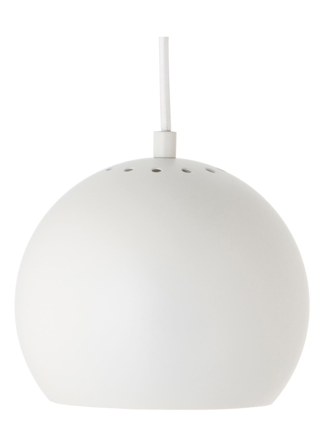 Frandsen Ball hanglamp Ø 18 cm - voorkant wit