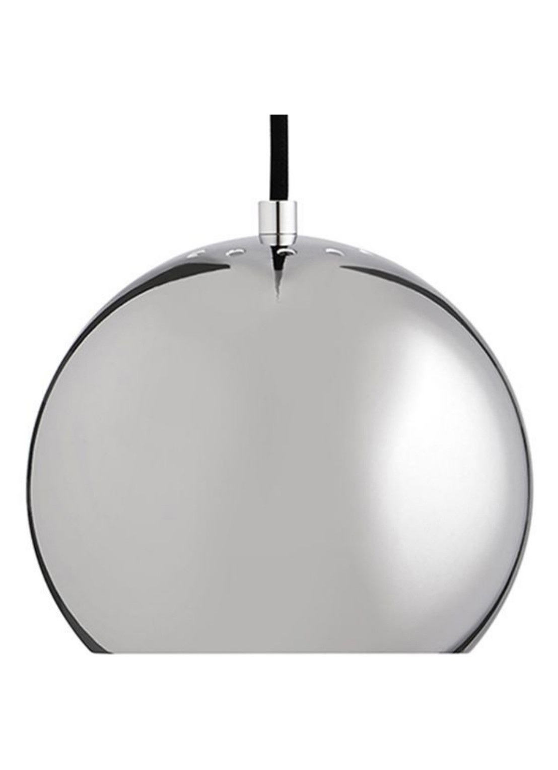 Frandsen Ball hanglamp Ø 18 cm - voorkant metallic