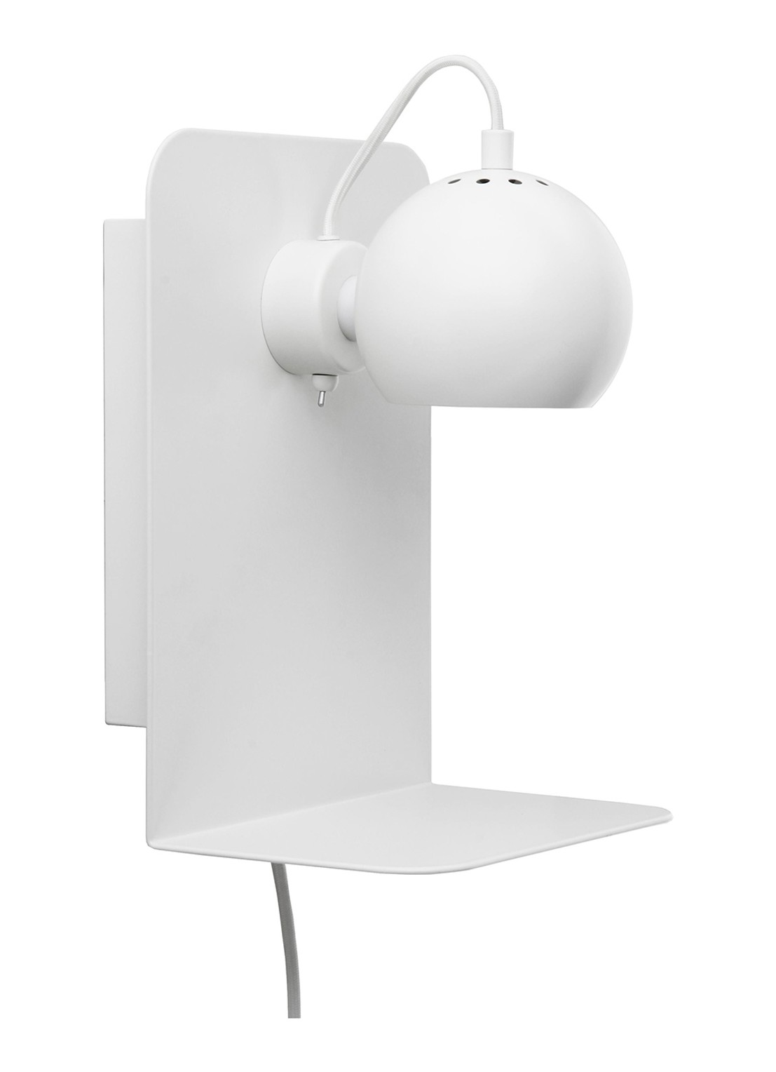 Frandsen Ball wandlamp 30 cm - voorkant wit