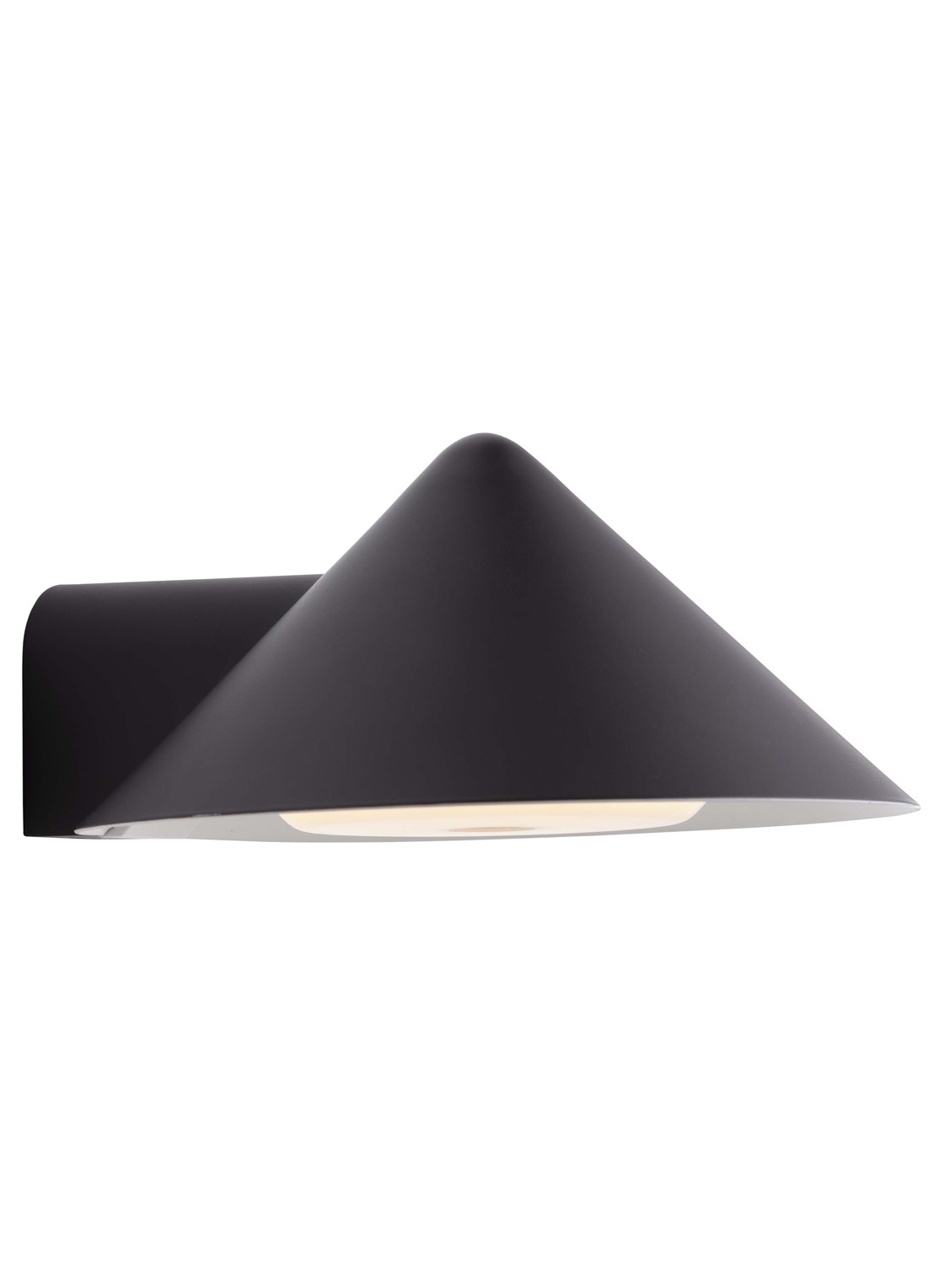 Frandsen Grasp wandlamp 7,1 cm - voorkant zwart