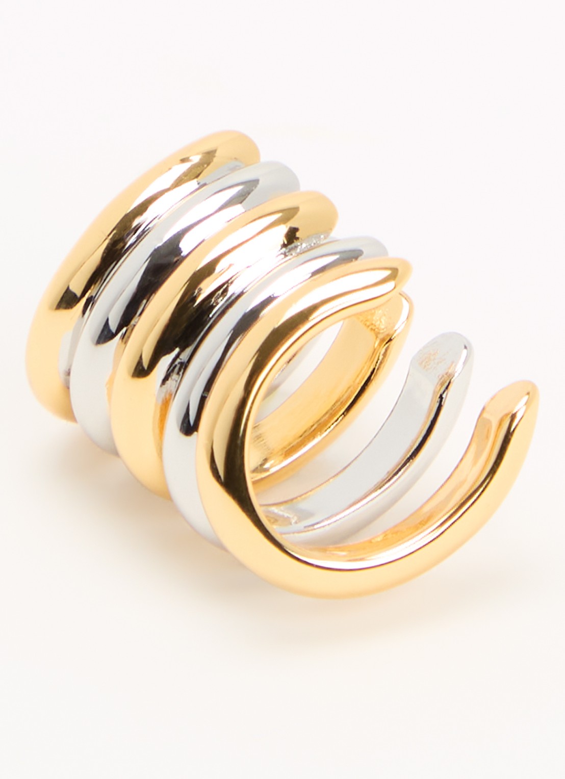 Franky Amsterdam Alba ear cuff verguld - detail 3 goud