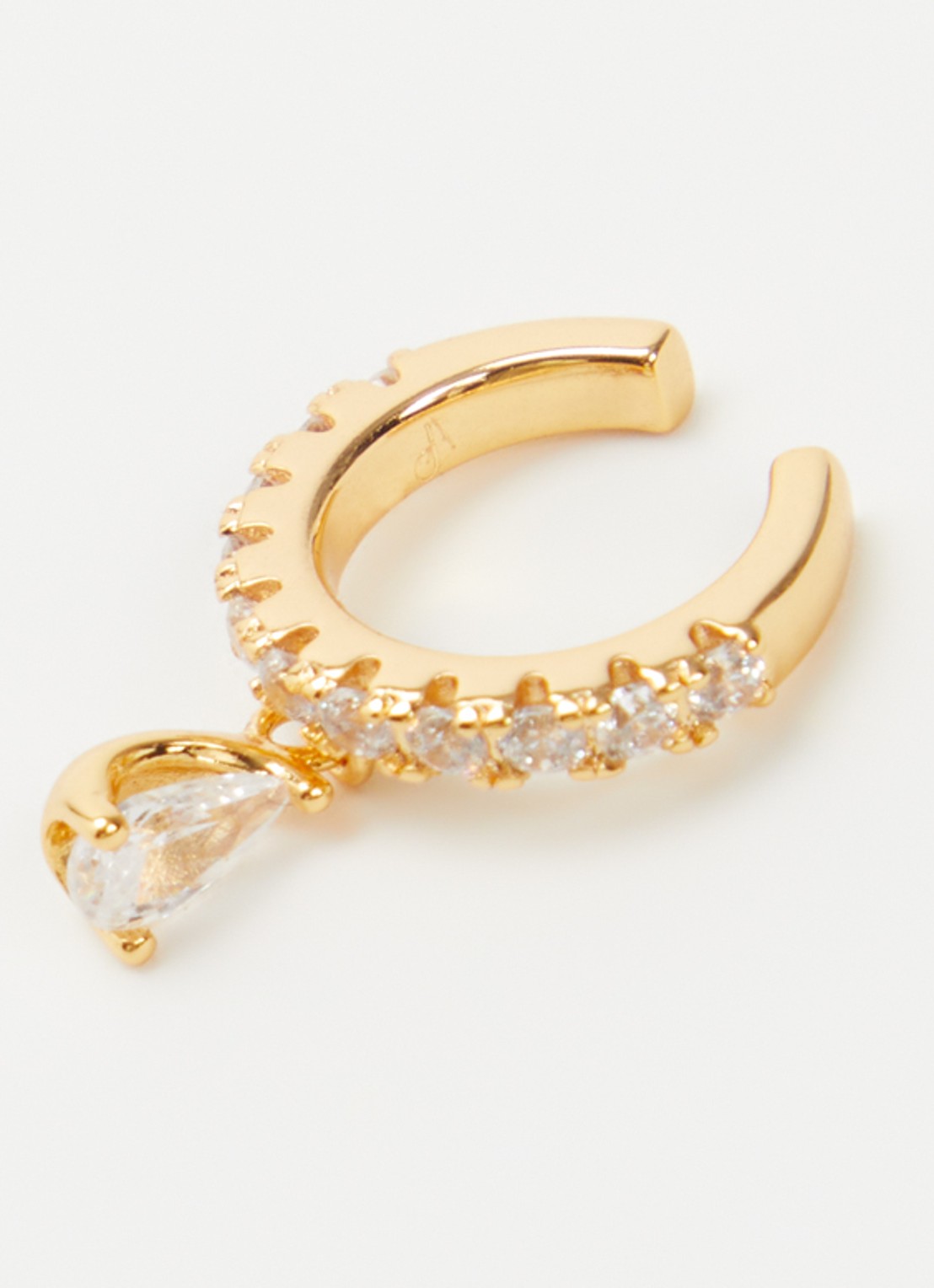Franky Amsterdam Chloe ear cuff verguld - detail goud