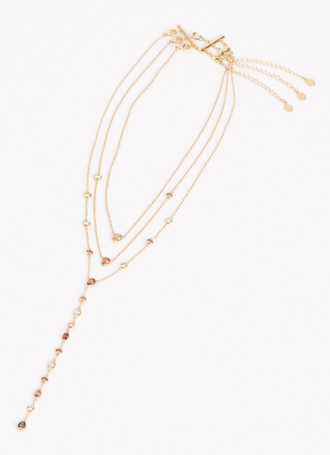 Franky Amsterdam De Aurelia Hazel armband met kristal - detail 2 goud