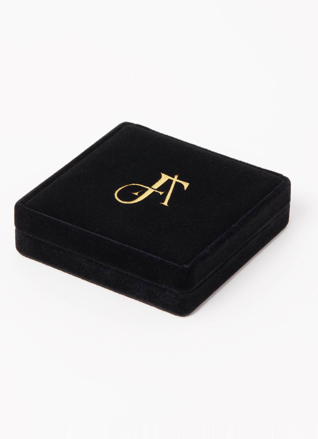 Franky Amsterdam The Kourtney Moonstone hanger verguld - detail 5 goud