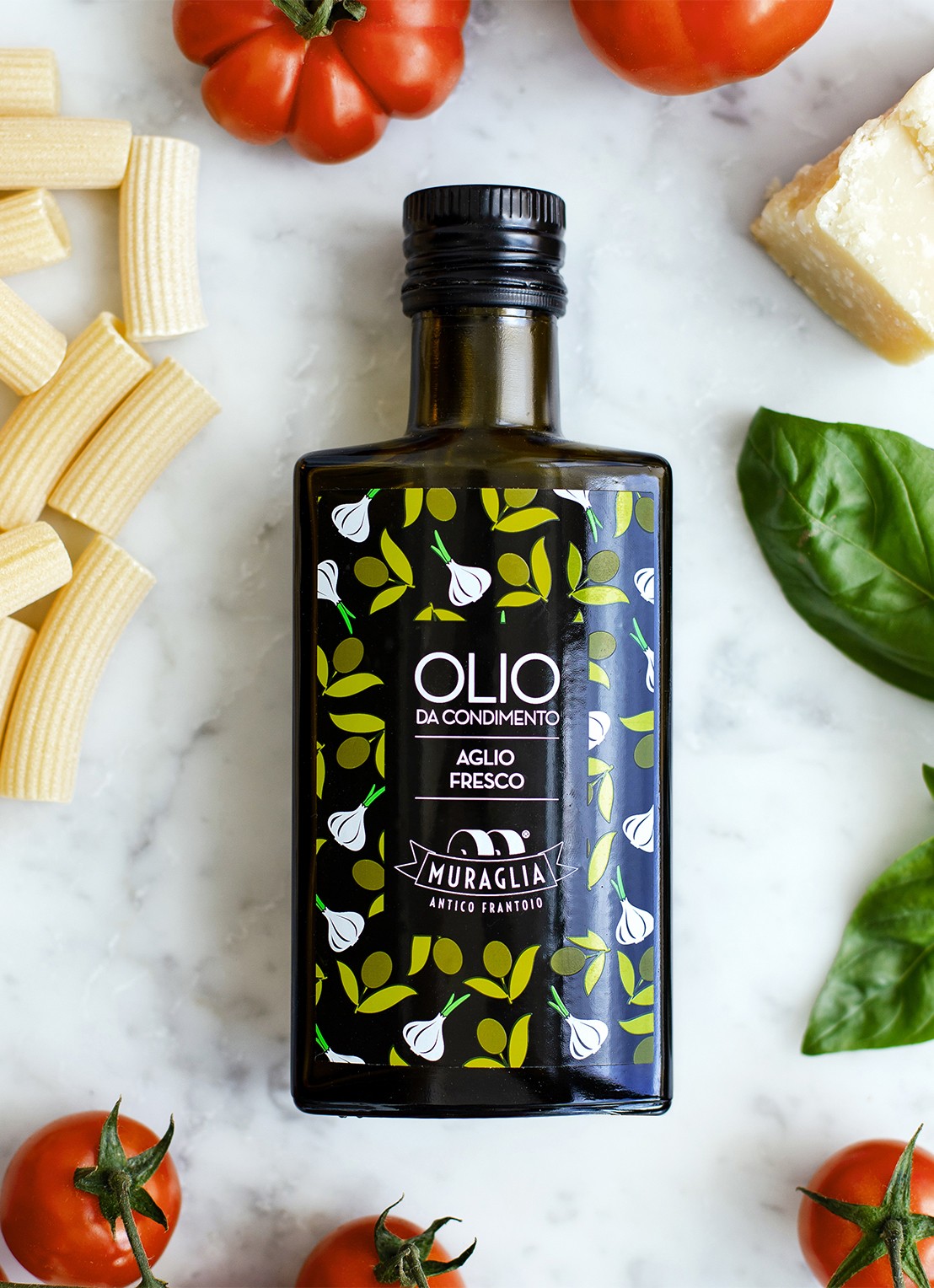 Frantoio Muraglia Aglio extra vierge olijfolie 200 ml - detail 2 undefined