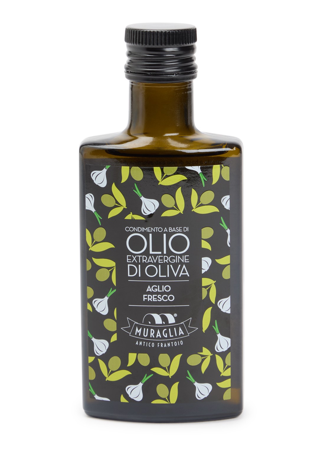 Frantoio Muraglia Aglio extra vierge olijfolie 200 ml - voorkant 3 undefined