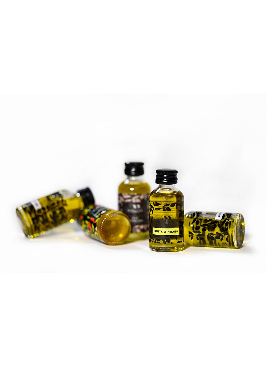 Frantoio Muraglia Essenza extra vierge olijfolie 5 x 20 ml - voorkant 2 undefined