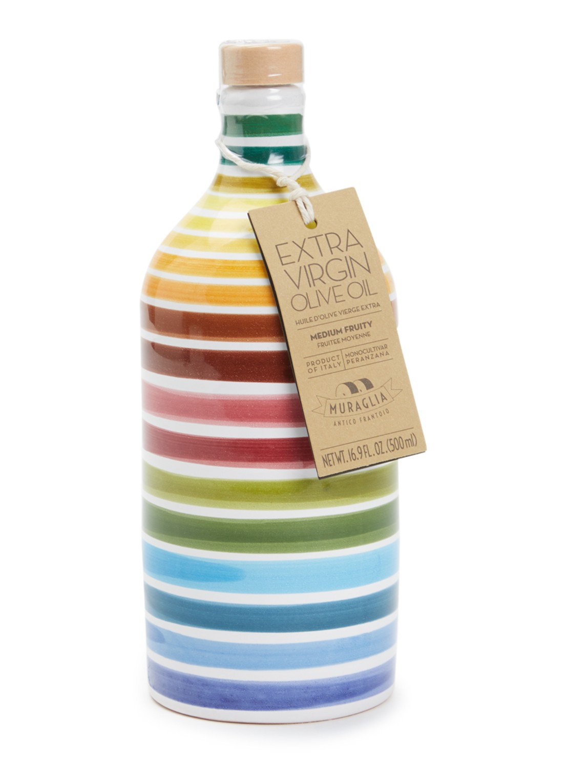 Frantoio Muraglia Rainbow extra vierge olijfolie 500 ml - voorkant undefined