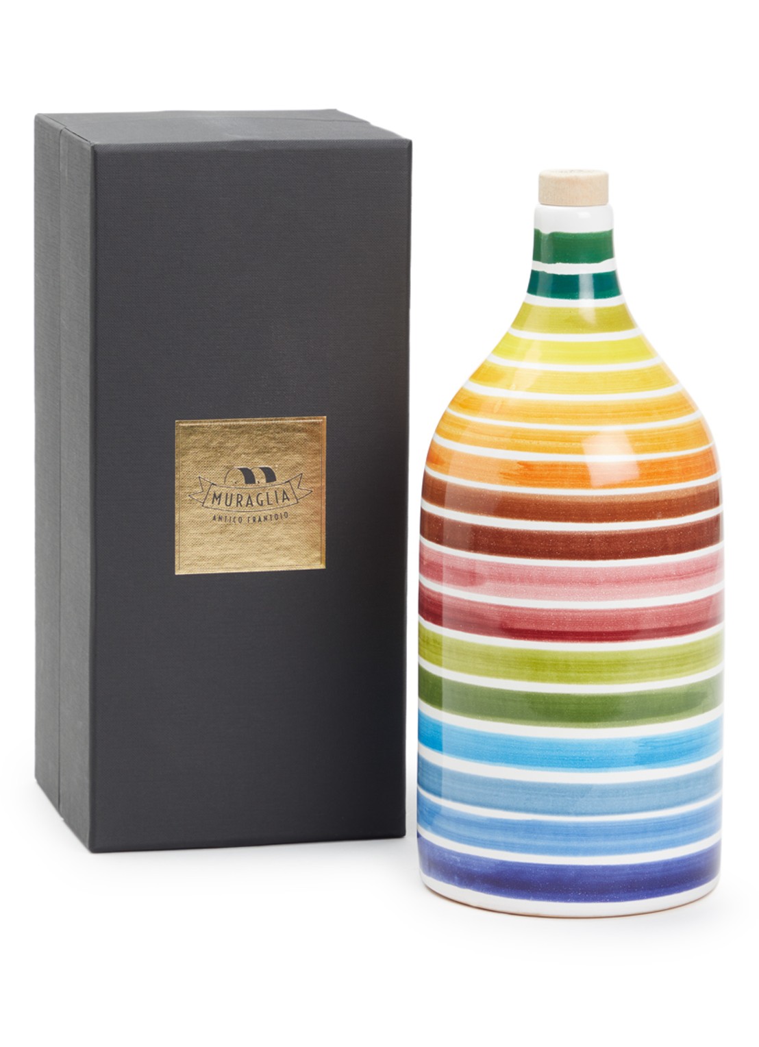 Frantoio Muraglia Rainbow XL extra vierge olijfolie 1500 ml - voorkant undefined