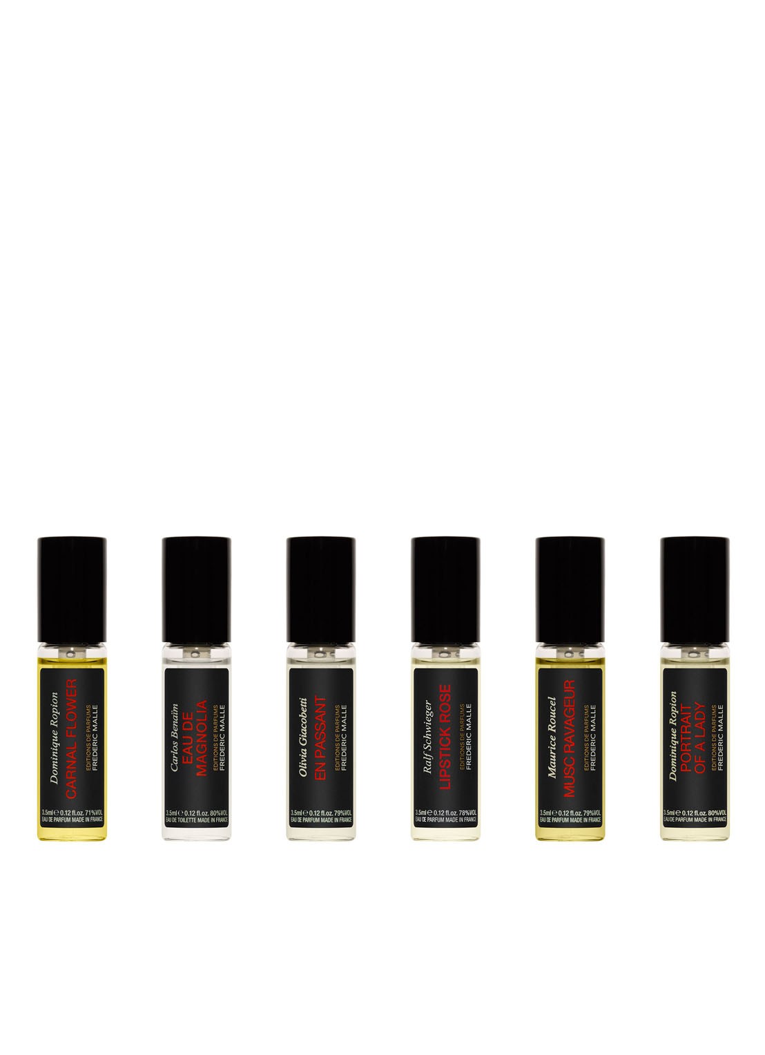 Frederic Malle Essential Collection For Women - sample parfumset - voorkant undefined