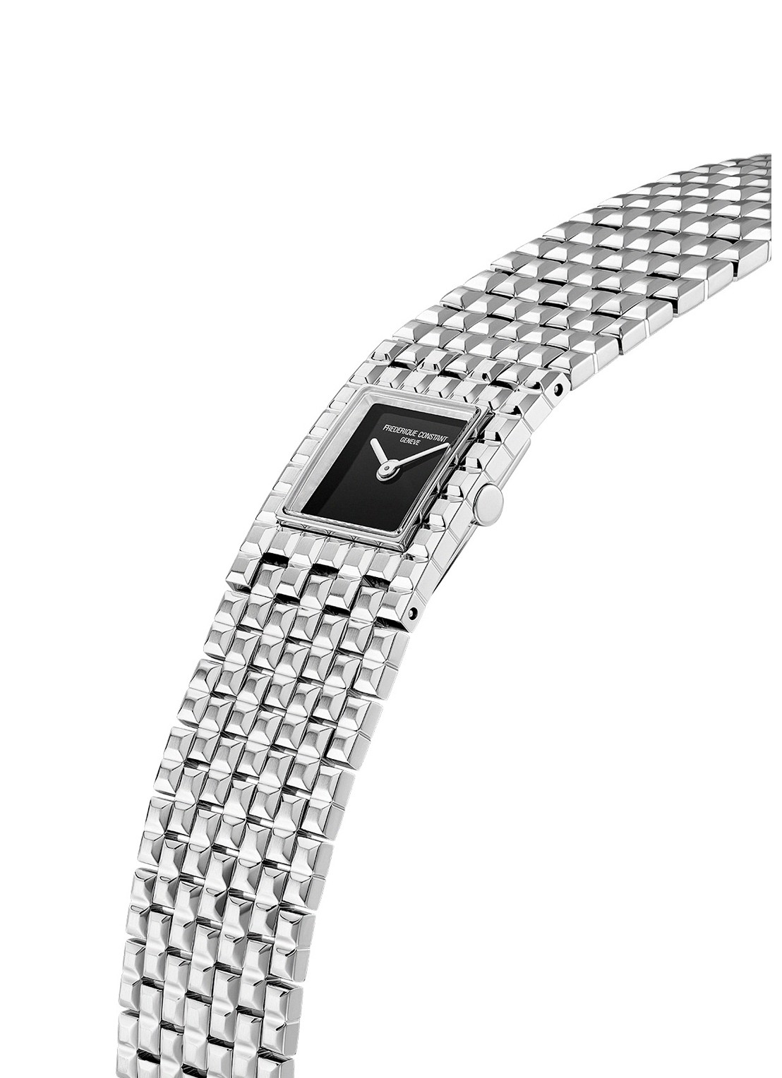 Frederique Constant Classics Manchette horloge FC-200ONB1MC6B - detail zilver