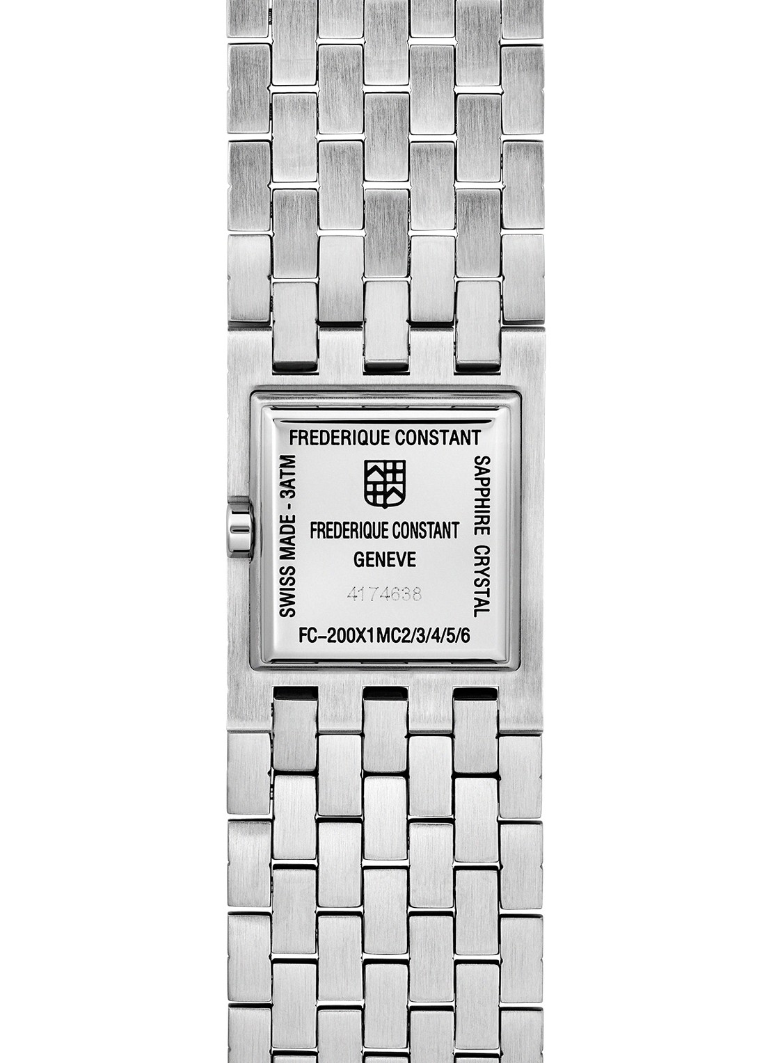 Frederique Constant Classics Manchette horloge FC-200ONB1MC6B - detail 2 zilver